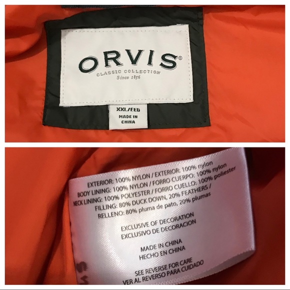 ORVIS Down Puffer Vest - Picture 8 of 8